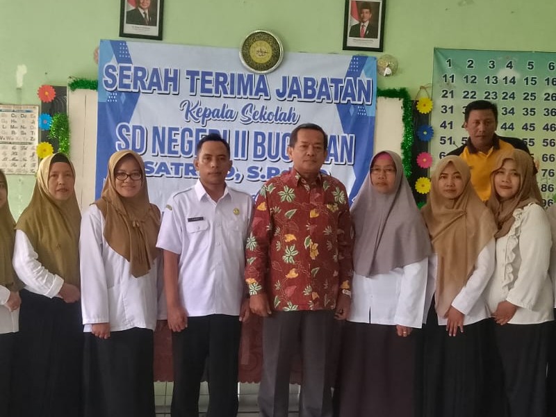 SERAH TERIMA JABATAN KEPALA SEKOLAH SDN II BUGEMAN